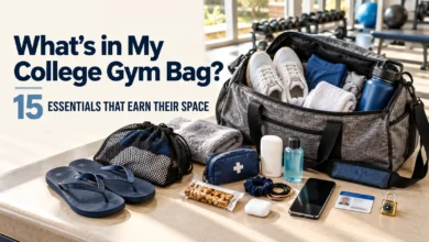 What’s in My College Gym Bag: 15 Essentials That Earn Their Space
