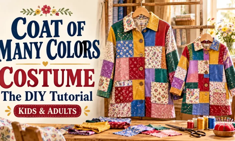Coat of Many Colors Costume: The DIY Tutorial (Kids & Adults)