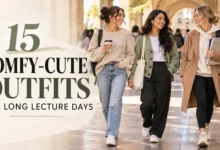 15 Comfy-Cute Outfits for Long Lecture Days