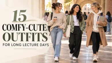 15 Comfy-Cute Outfits for Long Lecture Days