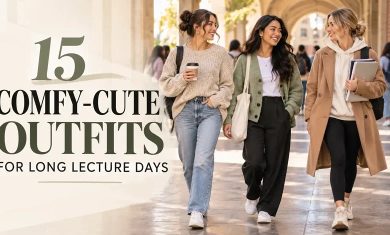 15 Comfy-Cute Outfits for Long Lecture Days