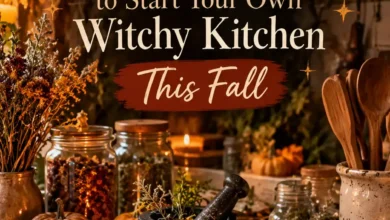 Kitchen Witch Aesthetic: 9 Cozy Ideas to Start Your Own Witchy Kitchen This Fall