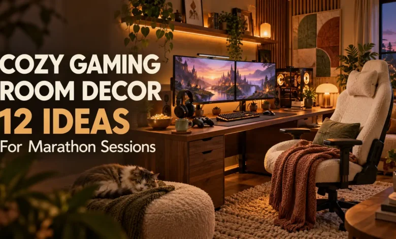 Cozy Gaming Room Decor: 12 Ideas for Marathon Sessions