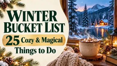 Winter Bucket List: 25 Cozy & Magical Things to Do Winter Bucket List: 25 Cozy & Magical Things to Do