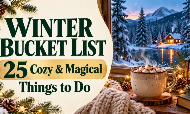 Winter Bucket List: 25 Cozy & Magical Things to Do