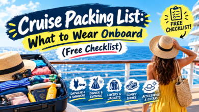 Cruise Packing List: What to Wear Onboard (Free Checklist)