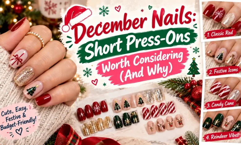 December Nails: Short Press-Ons Worth Considering (And Why)