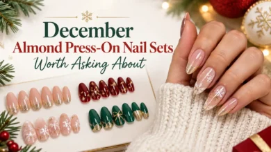 December Almond Press-On Nail Sets Worth Asking About