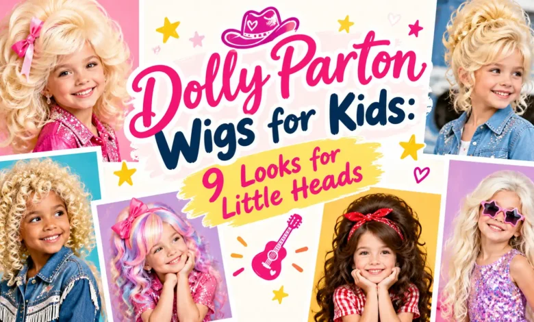 Dolly Parton Wigs for Kids: 9 Looks for Little Heads