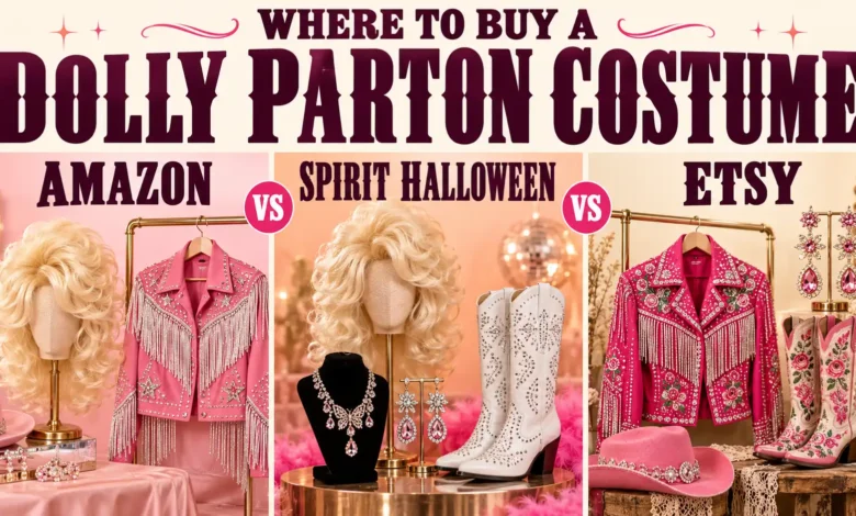 Where to Buy a Dolly Parton Costume: Amazon vs Spirit Halloween vs Etsy