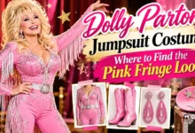 Dolly Parton Jumpsuit Costume: Where to Find the Pink Fringe Look