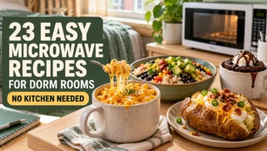 23 Easy Microwave Recipes for Dorm Rooms: No Kitchen Needed