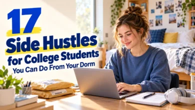 17 Side Hustles for College Students You Can Do From Your Dorm