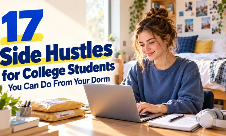 17 Side Hustles for College Students You Can Do From Your Dorm