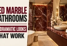 Red Marble Bathroom Ideas: 10 Dramatic Looks That Work