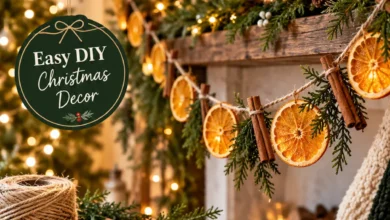How to Make Dried Orange Christmas Garland Without Burning the Slices How to Make Dried Orange Christmas Garland Without Burning the Slices