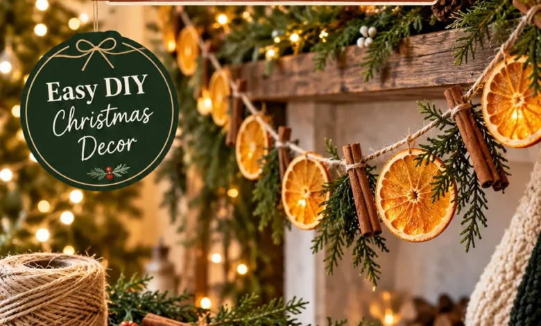 How to Make Dried Orange Christmas Garland Without Burning the Slices How to Make Dried Orange Christmas Garland Without Burning the Slices