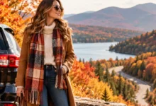 East Coast Fall Outfits: 7-Day Leaf-Peeping Road Trip Route