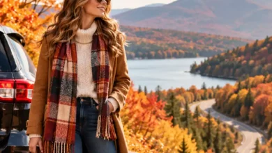 East Coast Fall Outfits: 7-Day Leaf-Peeping Road Trip Route