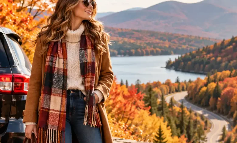 East Coast Fall Outfits: 7-Day Leaf-Peeping Road Trip Route