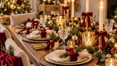 Christmas Table Decor With Bows: 15 Small Touches That Change the Whole Look