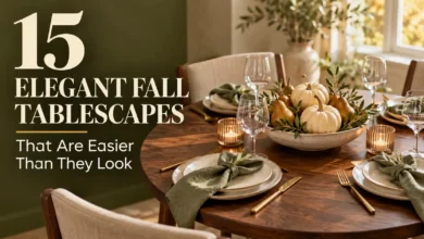 15 Elegant Fall Tablescapes That Are Easier Than They Look 15 Elegant Fall Tablescapes That Are Easier Than They Look