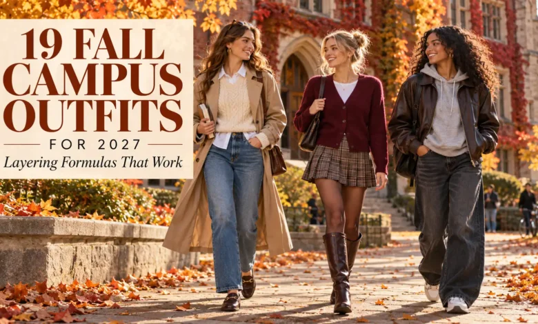 19 Fall Campus Outfits for 2027: Layering Formulas That Work