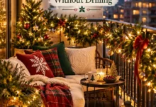 Christmas Balcony Decor: 15 Festive Ideas You Can Set Up Without Drilling