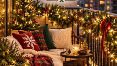 Christmas Balcony Decor: 15 Festive Ideas You Can Set Up Without Drilling