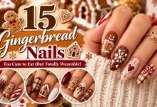 15 Gingerbread Nails Too Cute to Eat (But Totally Wearable)