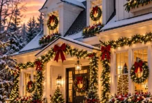 13 Outdoor Christmas Window Decor Ideas That Pull the Whole House Together