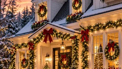 13 Outdoor Christmas Window Decor Ideas That Pull the Whole House Together
