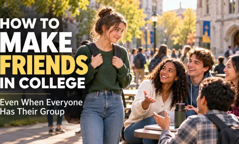 How to Make Friends in College (When Everyone Already Seems to Know Each Other) How to Make Friends in College (When Everyone Already Seems to Know Each Other)