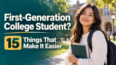 First-Generation College Student? 15 Things That Make It Easier