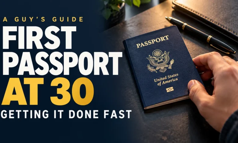 First Passport at 30: A Guy’s Guide to Getting It Done Fast
