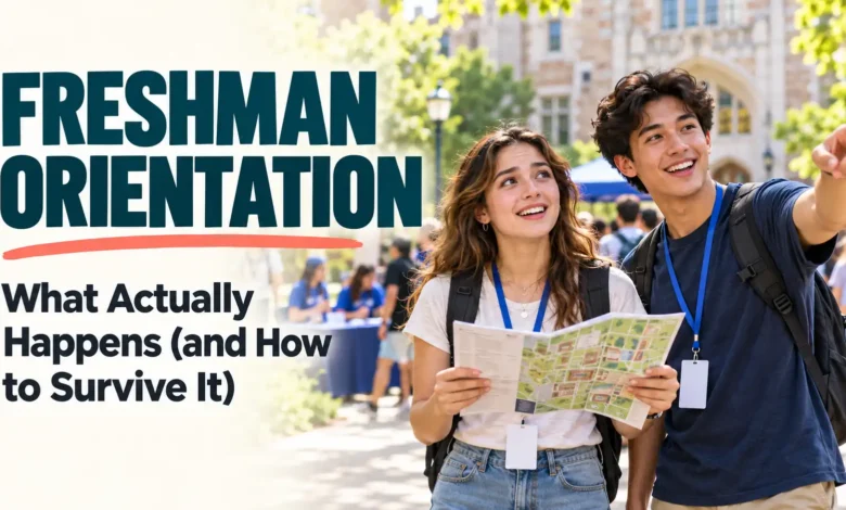 Freshman Orientation: What Actually Happens (and How to Survive It)