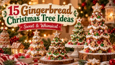 15 Gingerbread Christmas Tree Ideas: Sweet & Whimsical