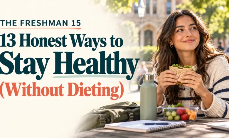 The Freshman 15: 13 Honest Ways to Stay Healthy (Without Dieting) The Freshman 15: 13 Honest Ways to Stay Healthy (Without Dieting)