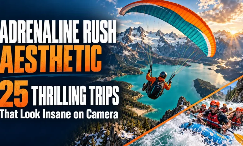 Adrenaline Rush Aesthetic: 25 Thrilling Trips That Look Insane on Camera
