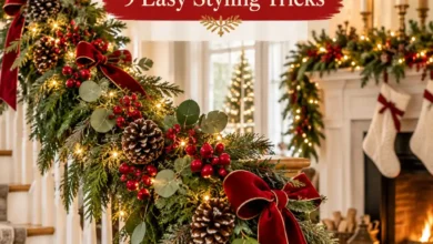How to Make Christmas Garland Look Fuller: 9 Easy Styling Tricks