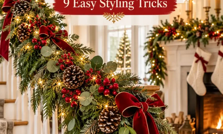 How to Make Christmas Garland Look Fuller: 9 Easy Styling Tricks How to Make Christmas Garland Look Fuller: 9 Easy Styling Tricks