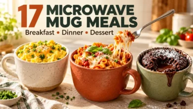 17 Microwave Mug Meals: Breakfast, Dinner & Dessert in a Mug 17 Microwave Mug Meals: Breakfast, Dinner & Dessert in a Mug