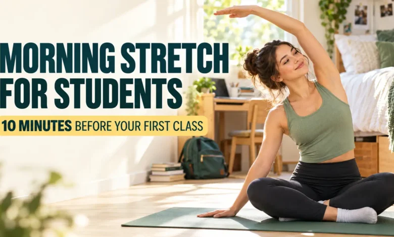 Morning Stretch Routine for Students: 10 Minutes Before Your First Class