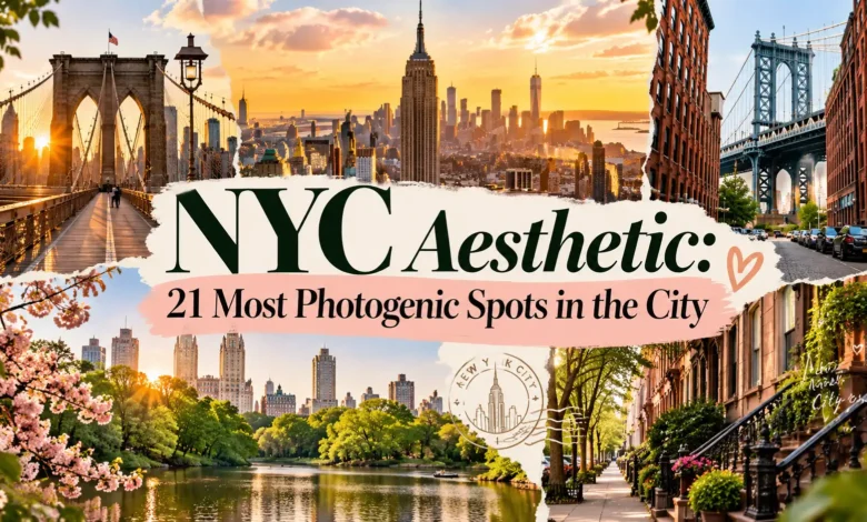 NYC Aesthetic: 21 Most Photogenic Spots in the City