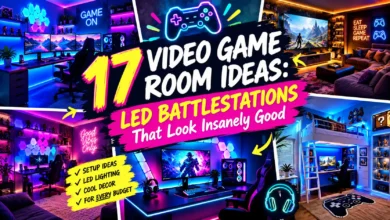 17 Video Game Room Ideas: LED Battlestations That Look Insanely Good 17 Video Game Room Ideas: LED Battlestations That Look Insanely Good