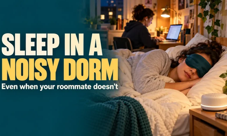 How to Actually Sleep in a Noisy Dorm (Even When Your Roommate Doesn’t)