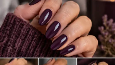 19 Plum November Nail Ideas That Make Deep Purple Look So Wearable