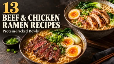 13 Beef & Chicken Ramen Recipes for Protein-Packed Bowls 13 Beef & Chicken Ramen Recipes for Protein-Packed Bowls