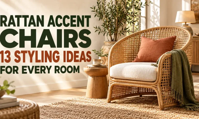 Rattan Accent Chairs: 13 Styling Ideas for Every Room