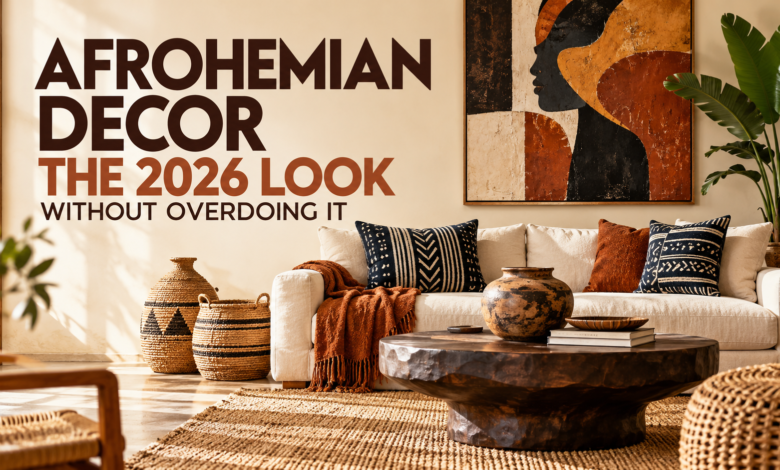 Afrohemian Decor: How to Get the 2026 Look Without Overdoing It